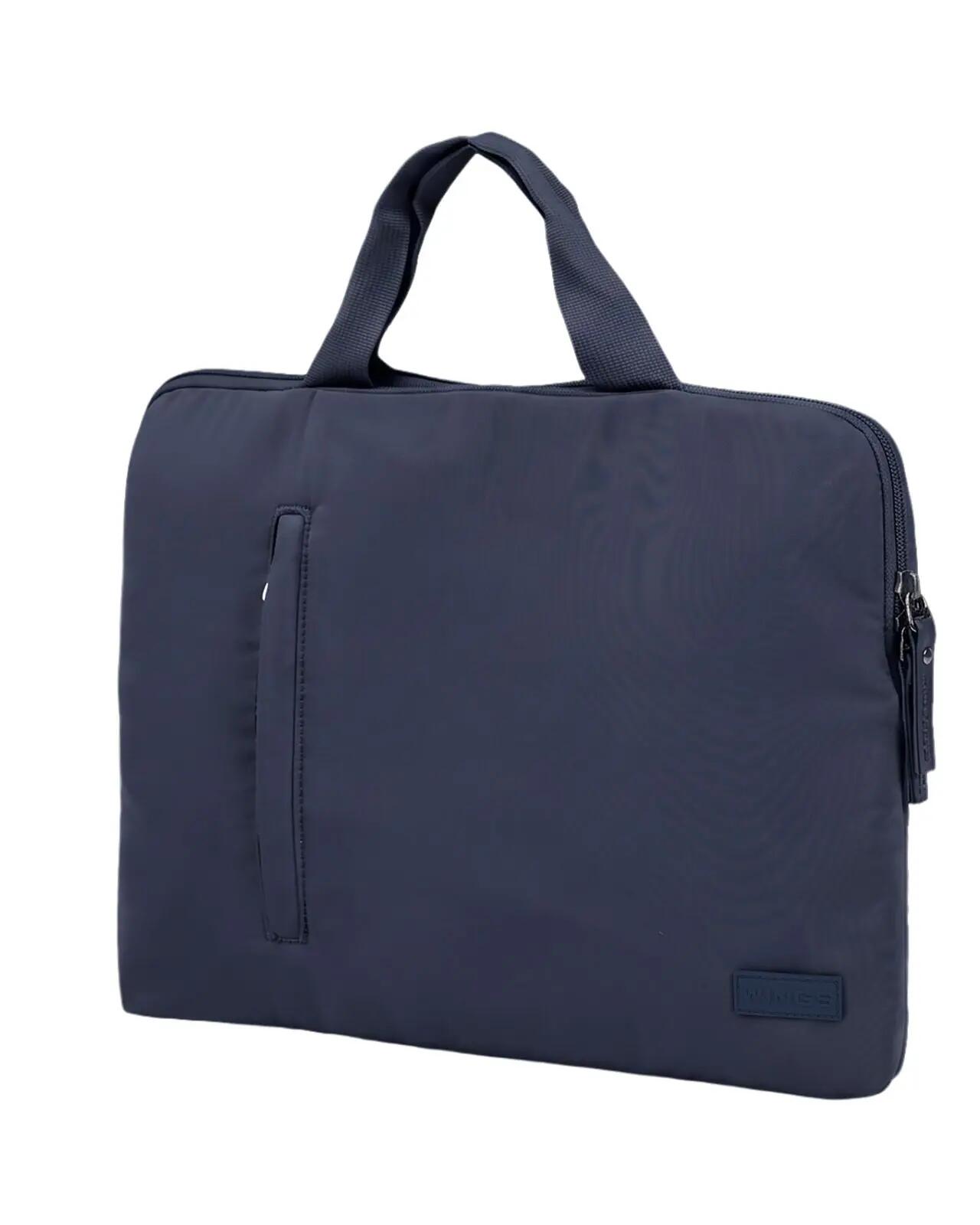 Laptoptas WINGS SOLENNE 15,6 inch NAVY BLUE 3/9