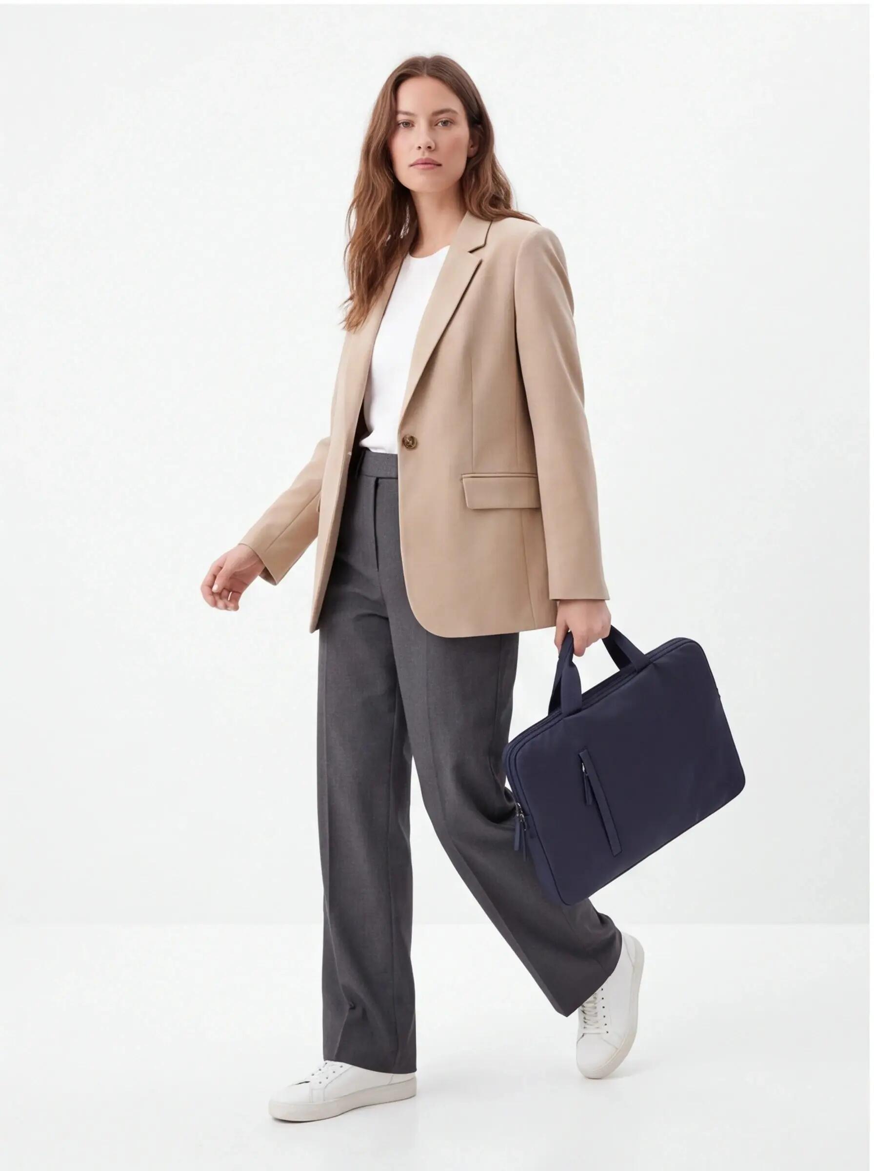 Laptoptas WINGS SOLENNE 15,6 inch NAVY BLUE 2/9