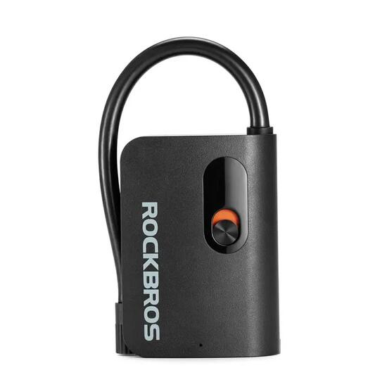 Mini-elektrische pomp met batterij en ventielen Presta en Schrader ROCKBROS