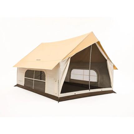Tente de maison Pinehouse III Tente familiale 5 personnes Tente de camping coton