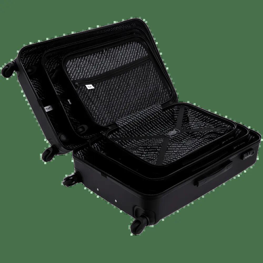 WINGS middelgrote koffer 24" HARRIER Black 9/10