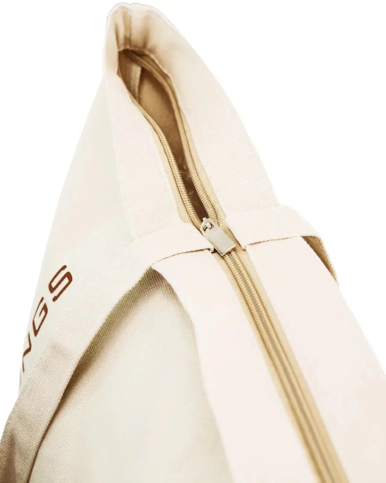 Sac shopper en toile WINGS BEIGE 5/5
