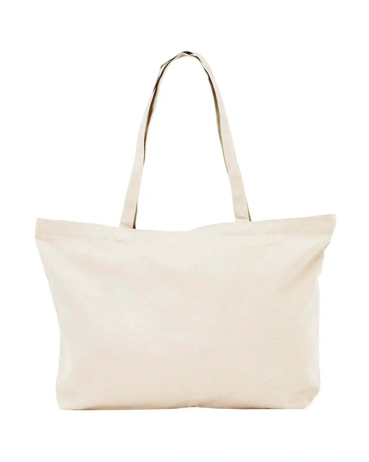 Sac shopper en toile WINGS BEIGE 4/5