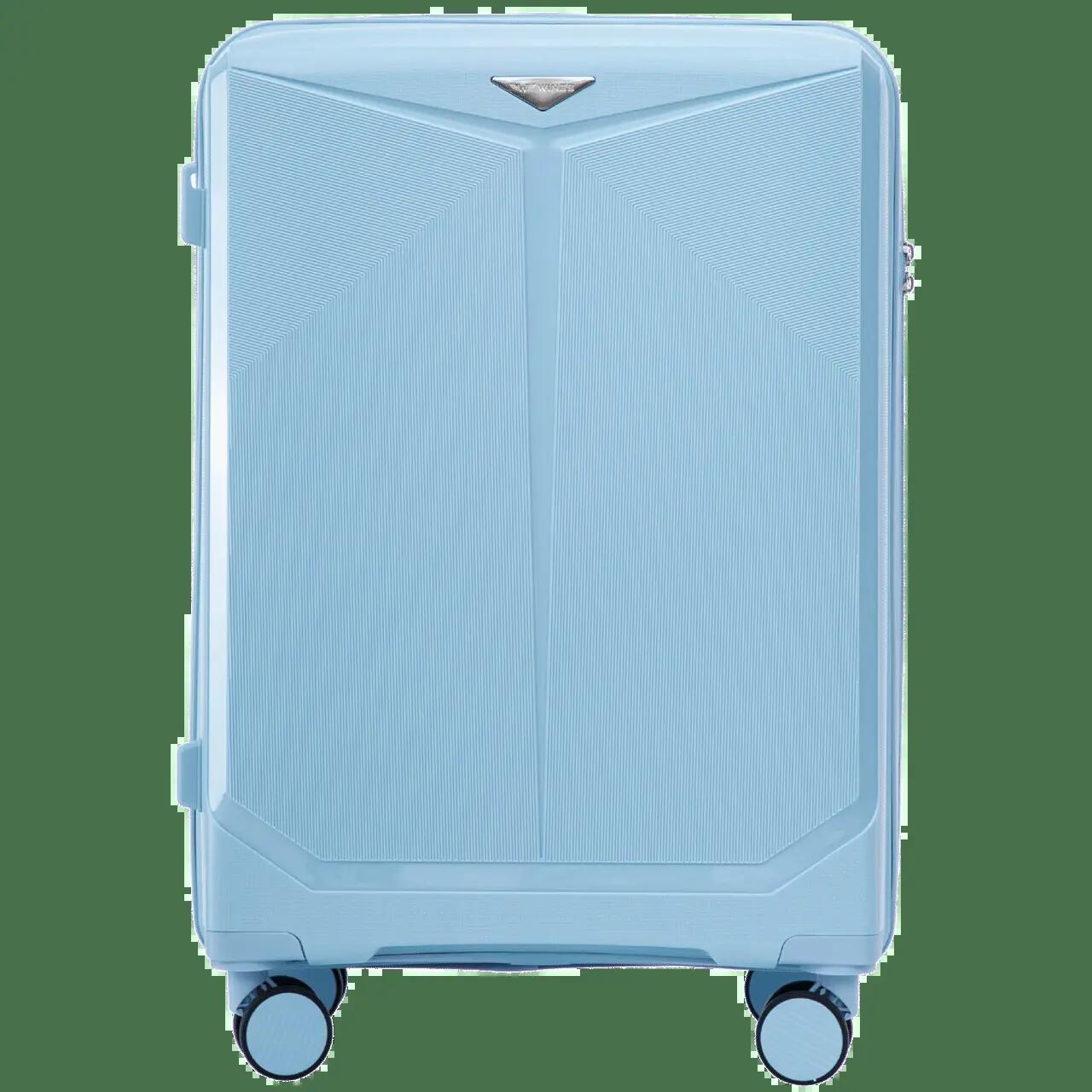 Valise moyenne Wings COCKATIEL polypropylène 24" BLEU CLAIR 4/10