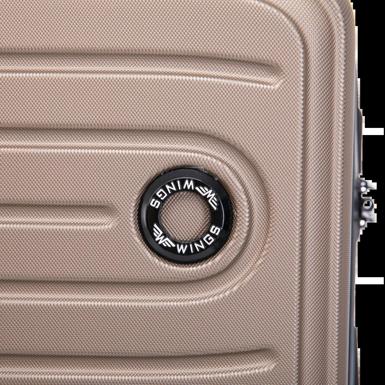 Wings ABS+ COOT 20" Champagne handbagagekoffer 6/9