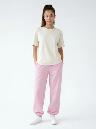 Damskie spodnie dresowe oversize UNLEASH WINGS PINK