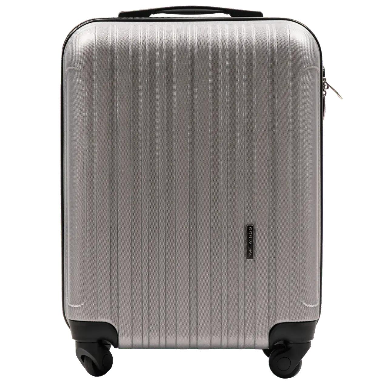 VALISE DE CABINE WINGS FLAMINGO 20" ARGENT 2/6