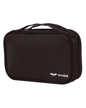 Trousse de toilette pliable WINGS avec crochet BLACK