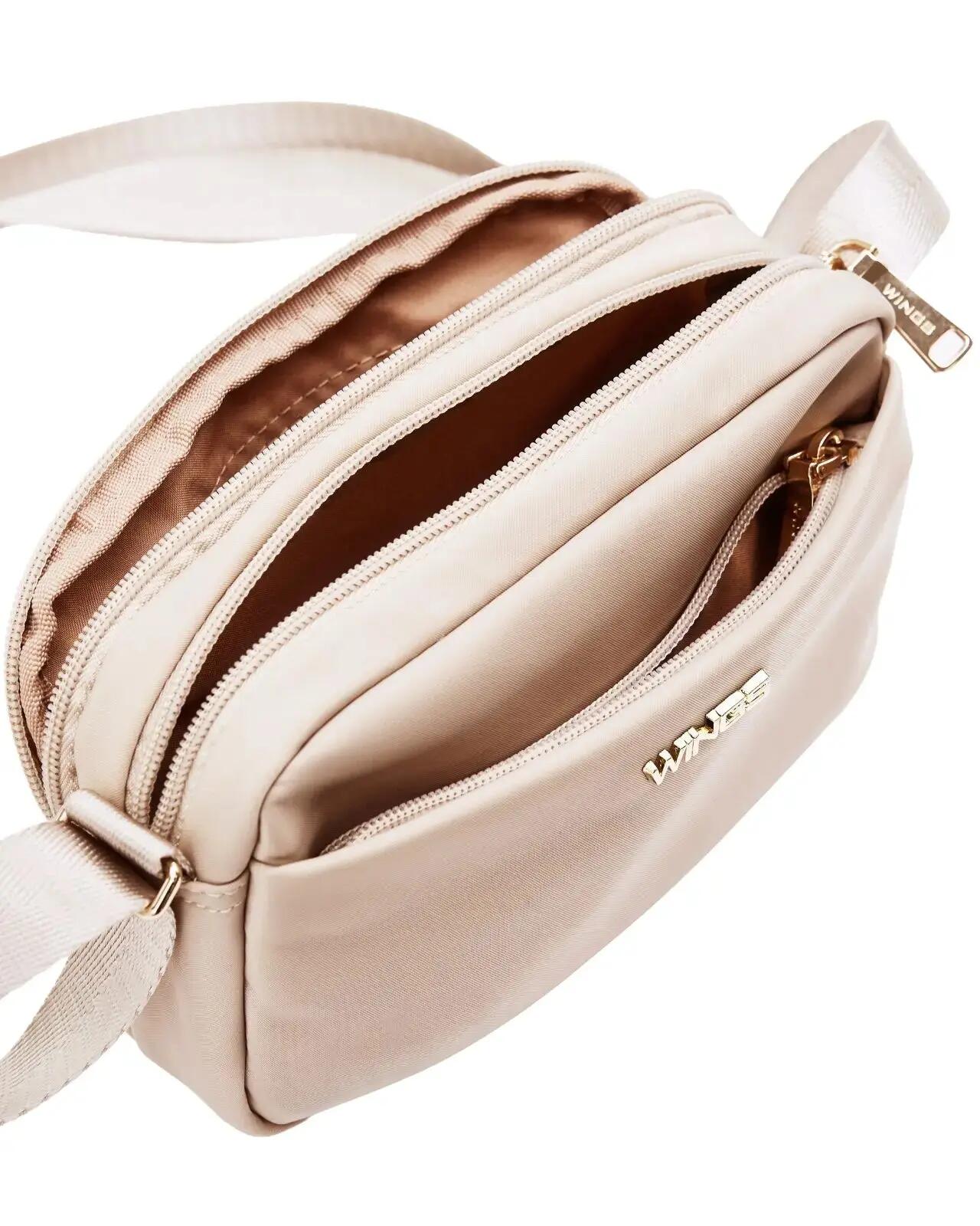WINGS ROSELLA kleine sporttas voor dames, schoudertas BEIGE 7/7