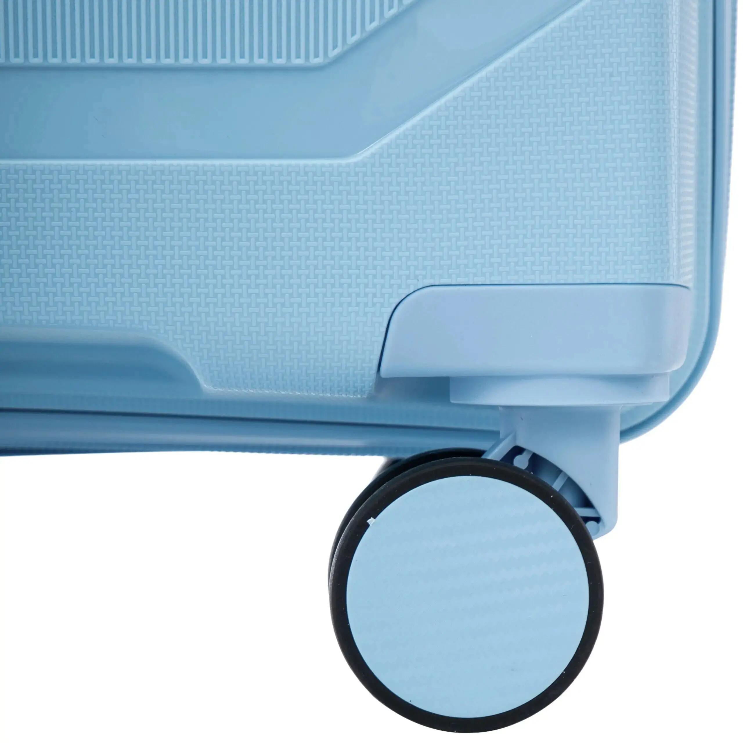 Set van 3 Wings COCKATIEL-koffers van polypropyleen, LIGHT BLUE 9/10