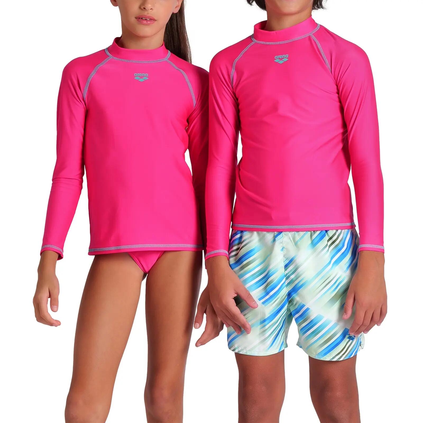 UV-Shirt bequem leicht schnelltrocknend Unisex - Rash Vest L/S Graphic 6/6