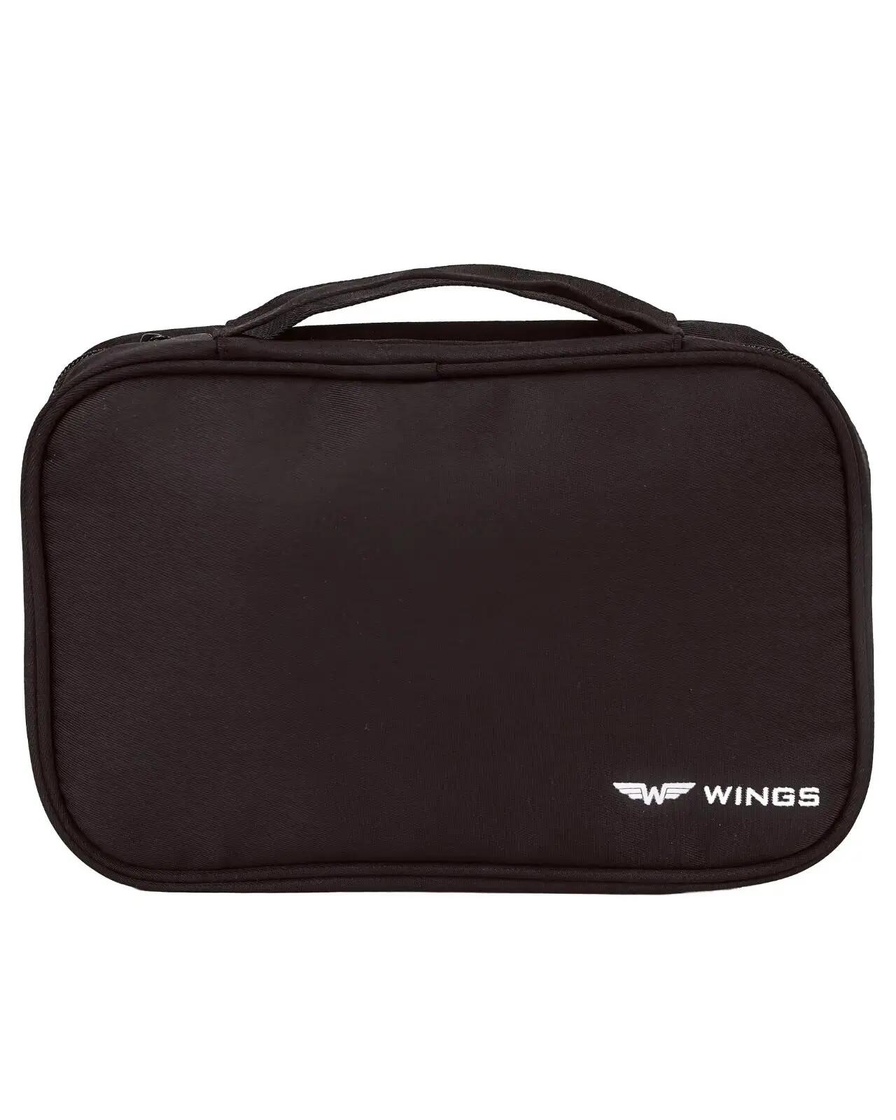 Trousse de toilette pliable WINGS avec crochet BLACK 3/7