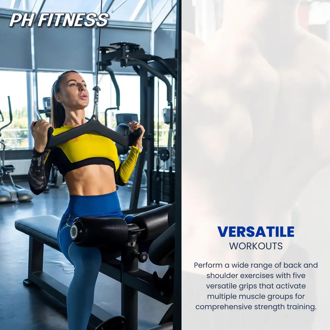 Set 5 impugnature per cavo Multi Grip | PH Fitness 3/9