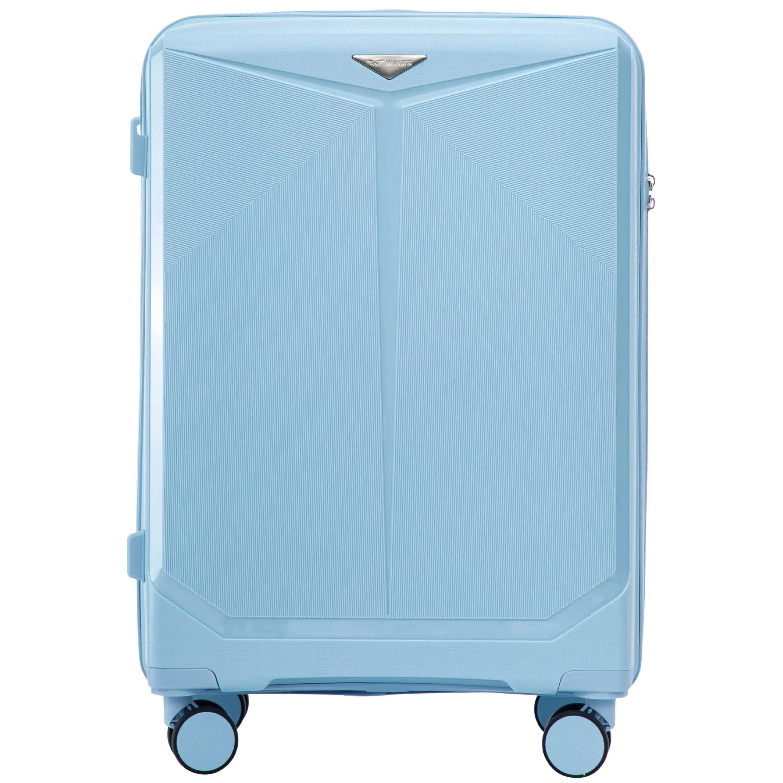 Set van 3 Wings COCKATIEL-koffers van polypropyleen, LIGHT BLUE 4/10