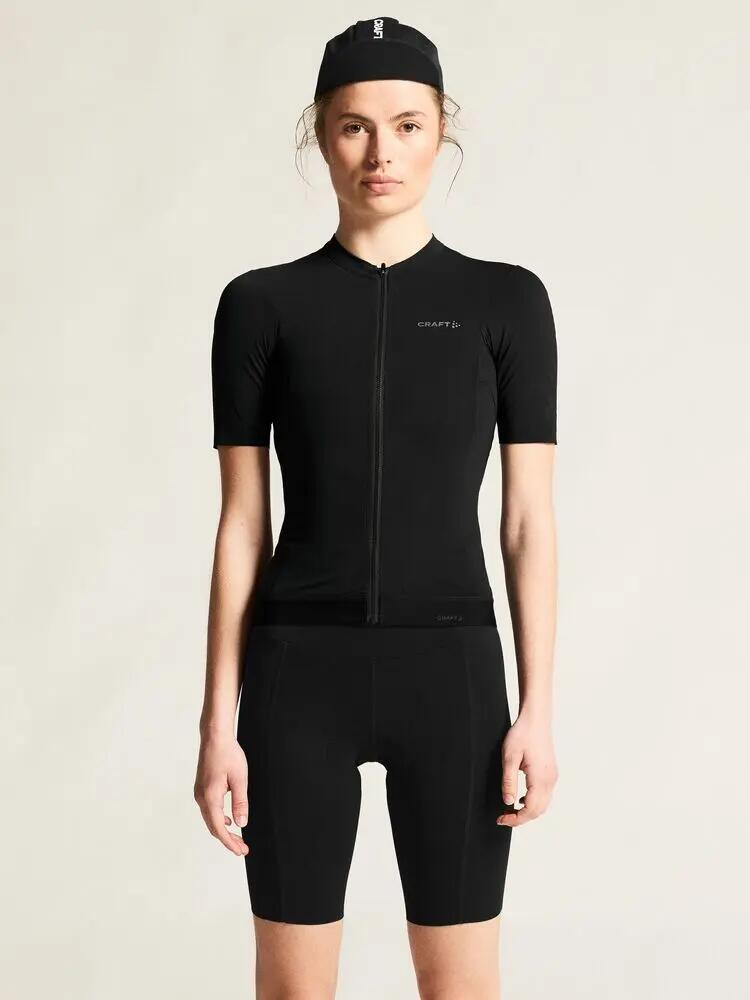 craft Maillot Endur Training Jersey W noir — Coupe ajustée, évacuation 4/7