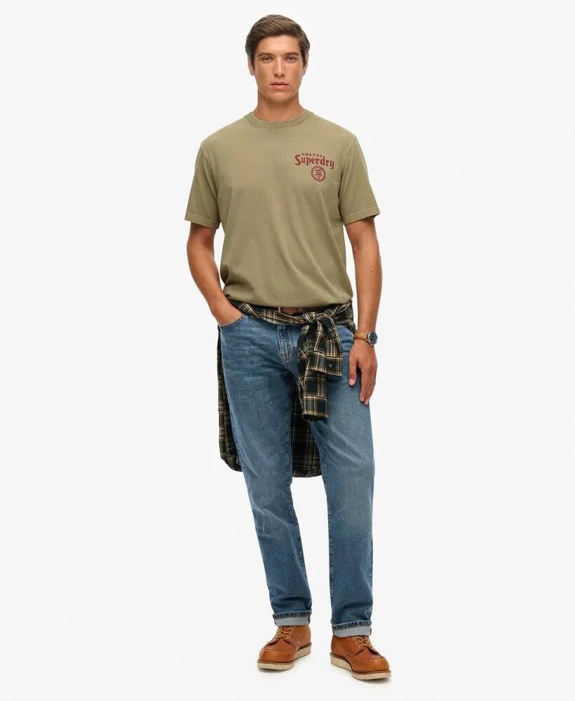 superdry T-shirt Tokyo Narrative Loose in cotone biologico – vestibilità loose 4/6