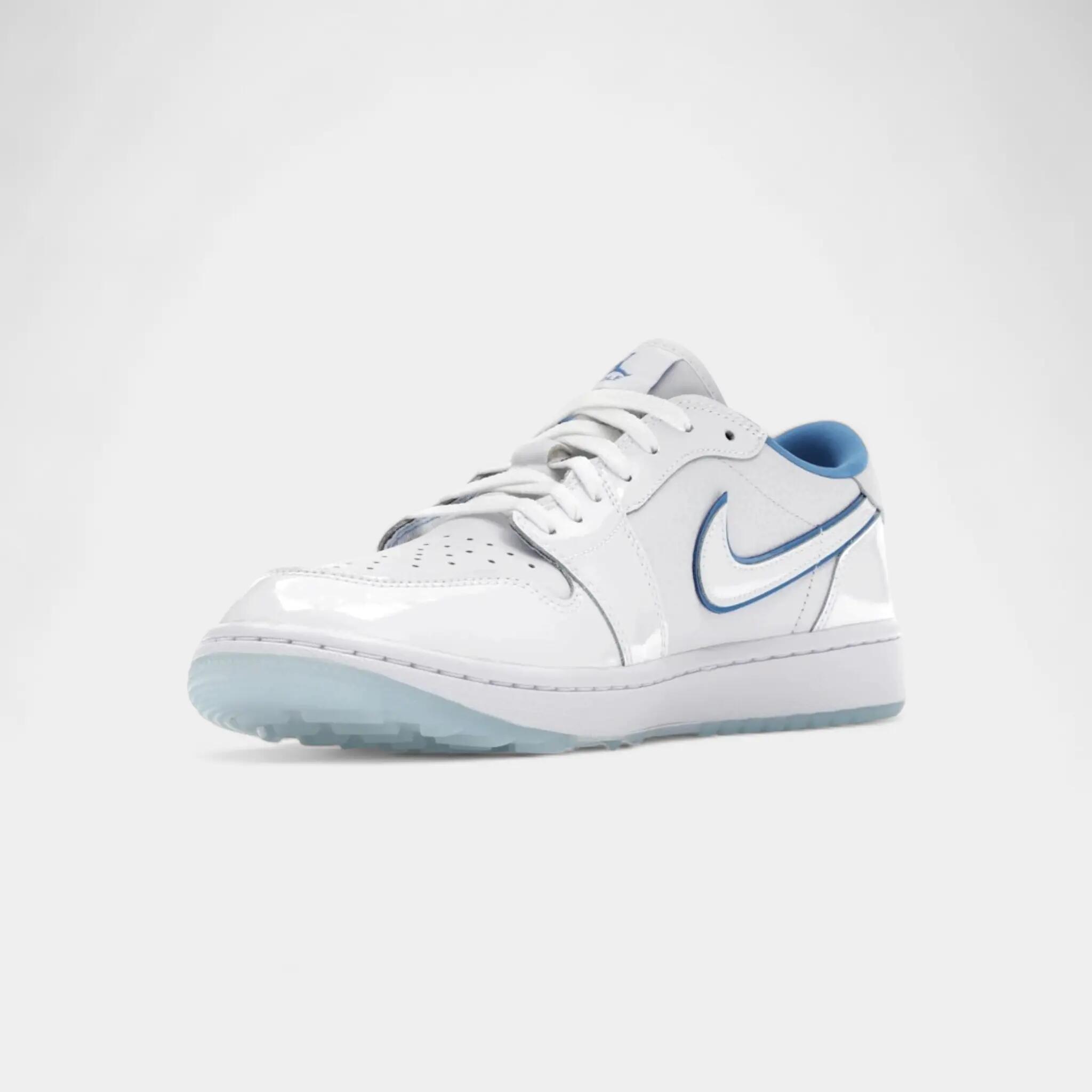 Jordan 1 Low Golf White Legend Blue 3/4