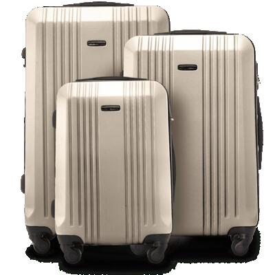 Set van 3 wings kestrel champagne-koffers