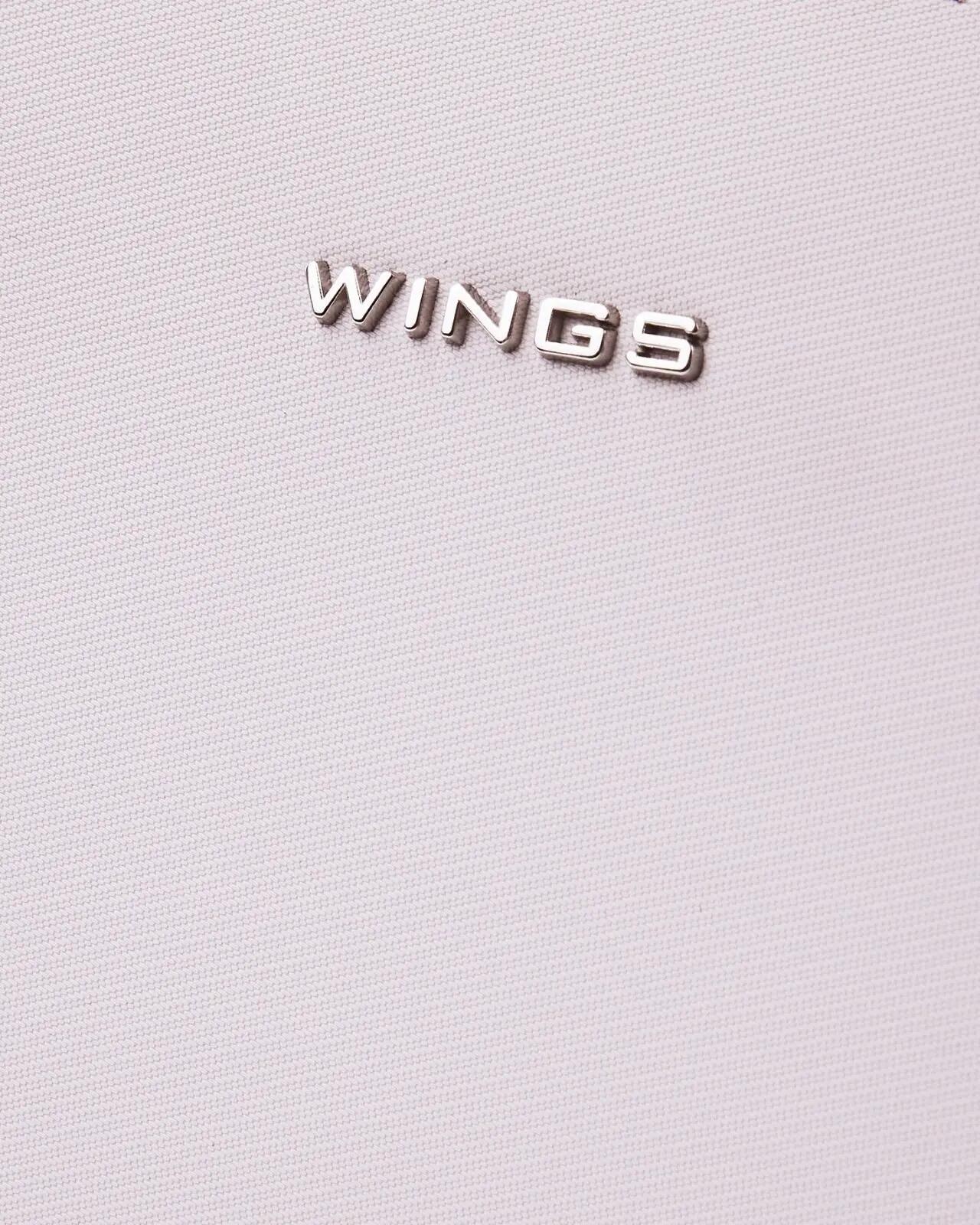 Damesportemonnee WINGS WILLOW groot elegant SNOW LILAC 5/6