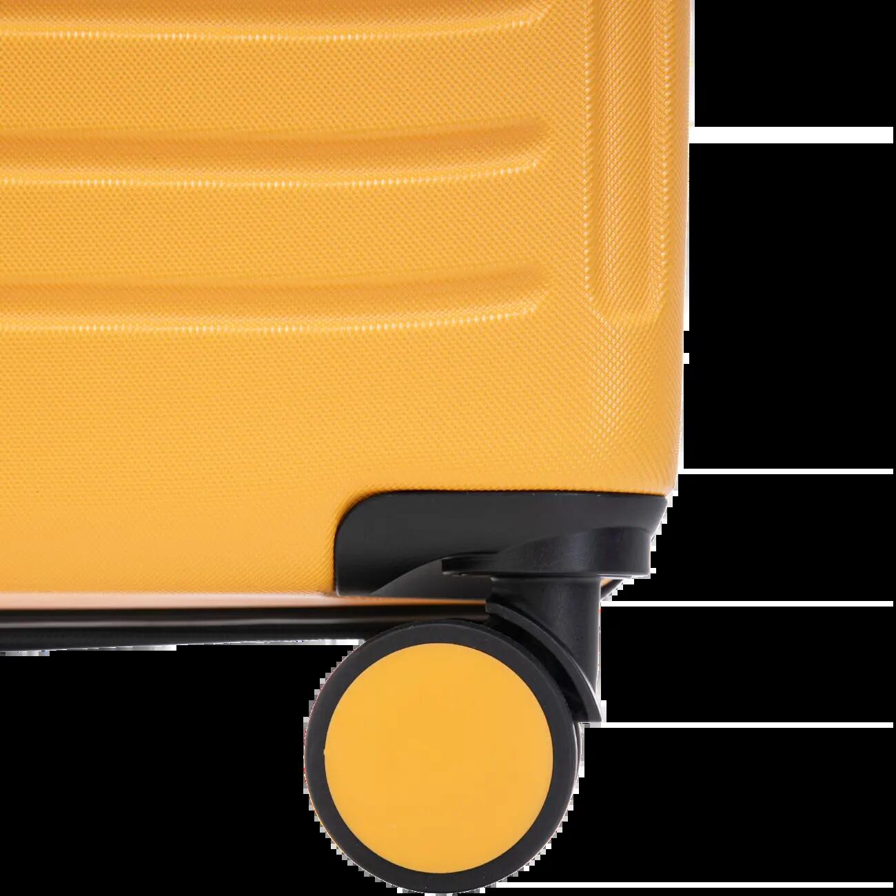 GROTE koffer  Wings ABS+ COOT 28" Geel 9/10
