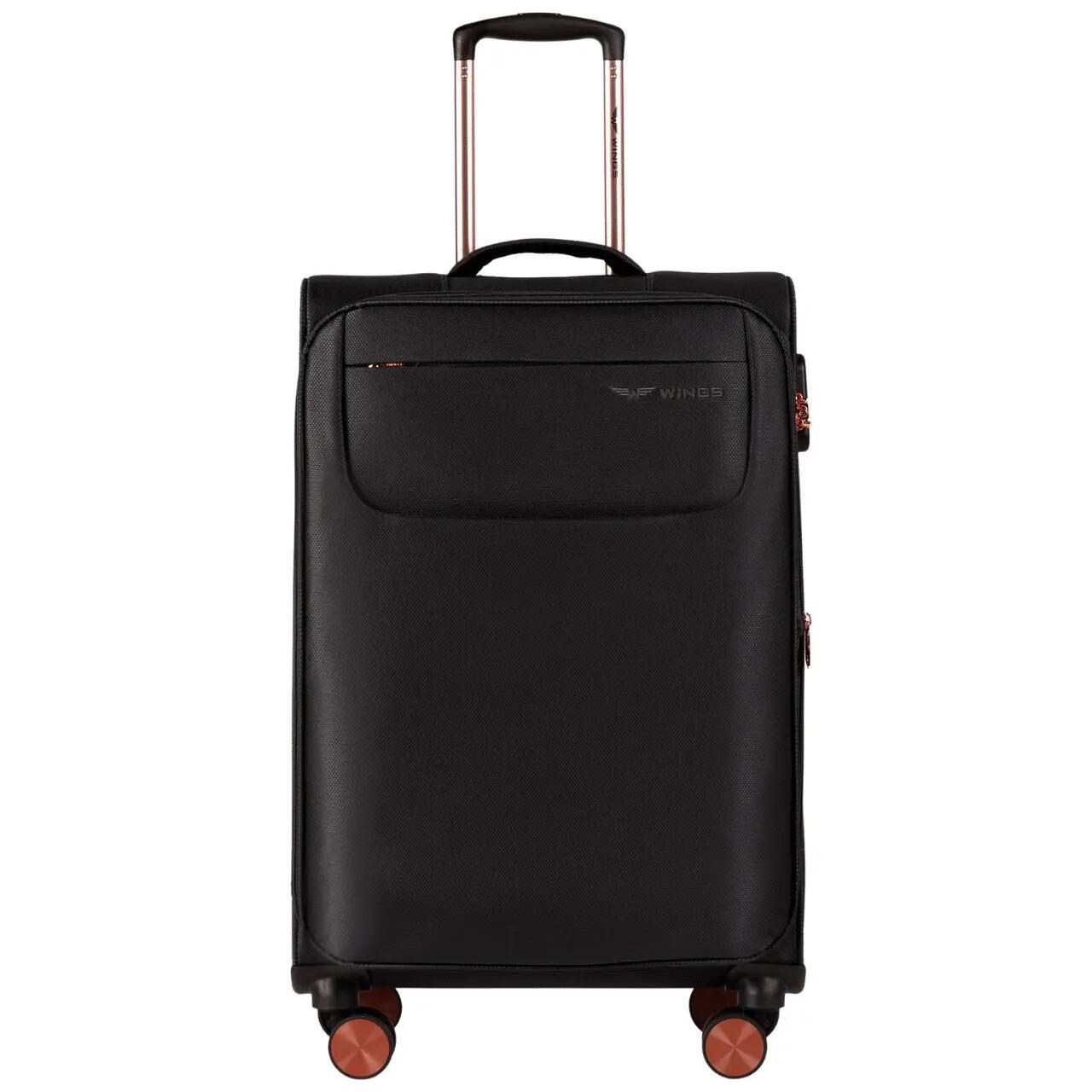 Middelgrote zachte koffer TERN Wings 24" ZWART 2/10