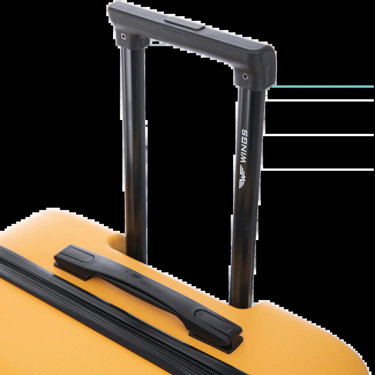 GROTE koffer  Wings ABS+ COOT 28" Geel 7/10
