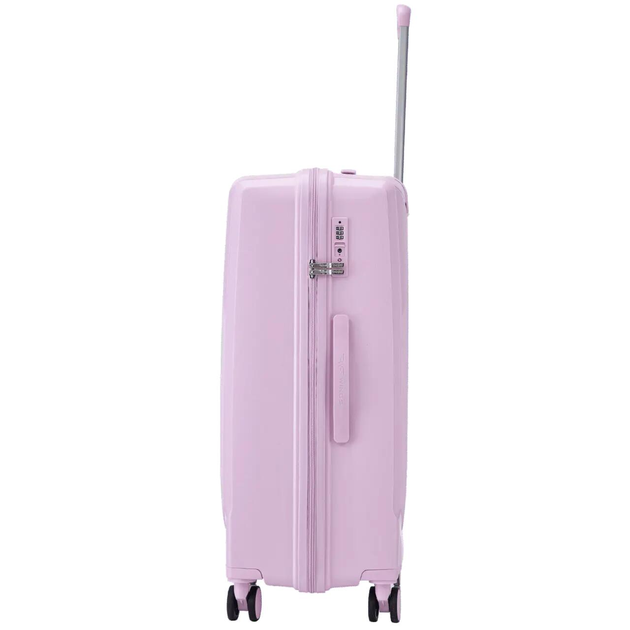 Valise cabine Wings COCKATIEL polypropylène 20" BLANC ROSE 3/10