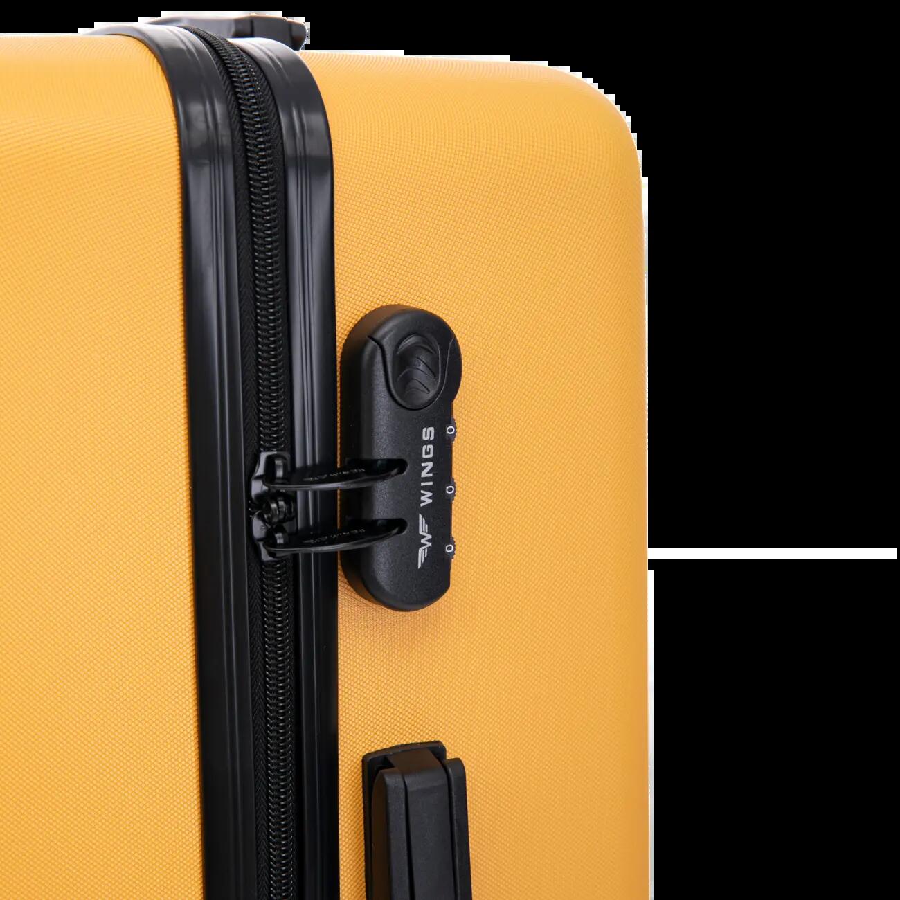GROTE koffer  Wings ABS+ COOT 28" Geel 5/10