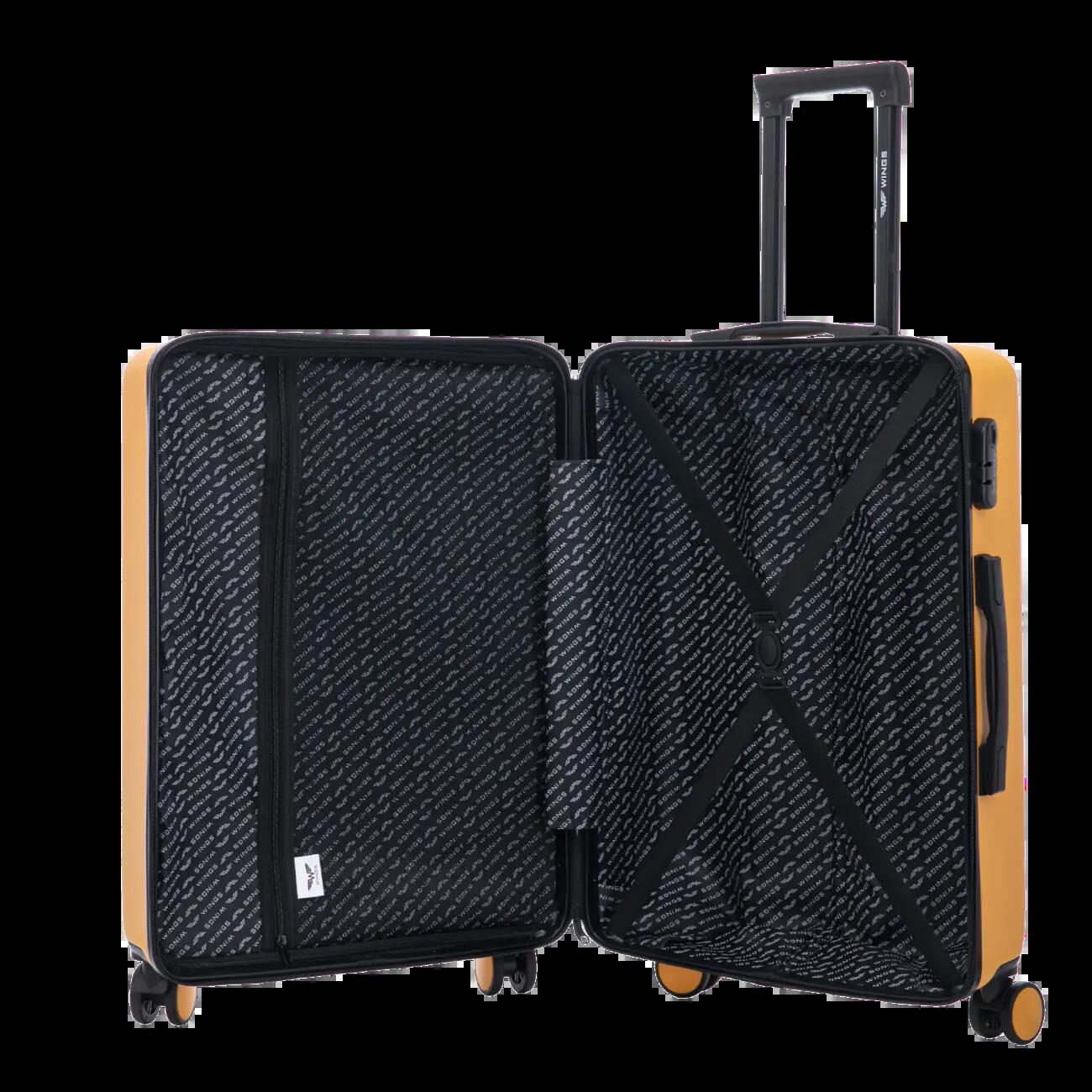 GROTE koffer  Wings ABS+ COOT 28" Geel 2/10