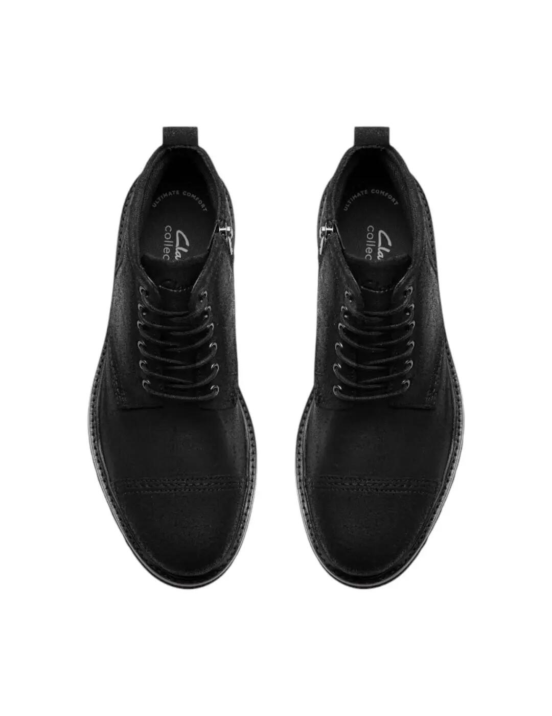 Bottes pour Homme Clarks Weltridge zip Noir 6/6