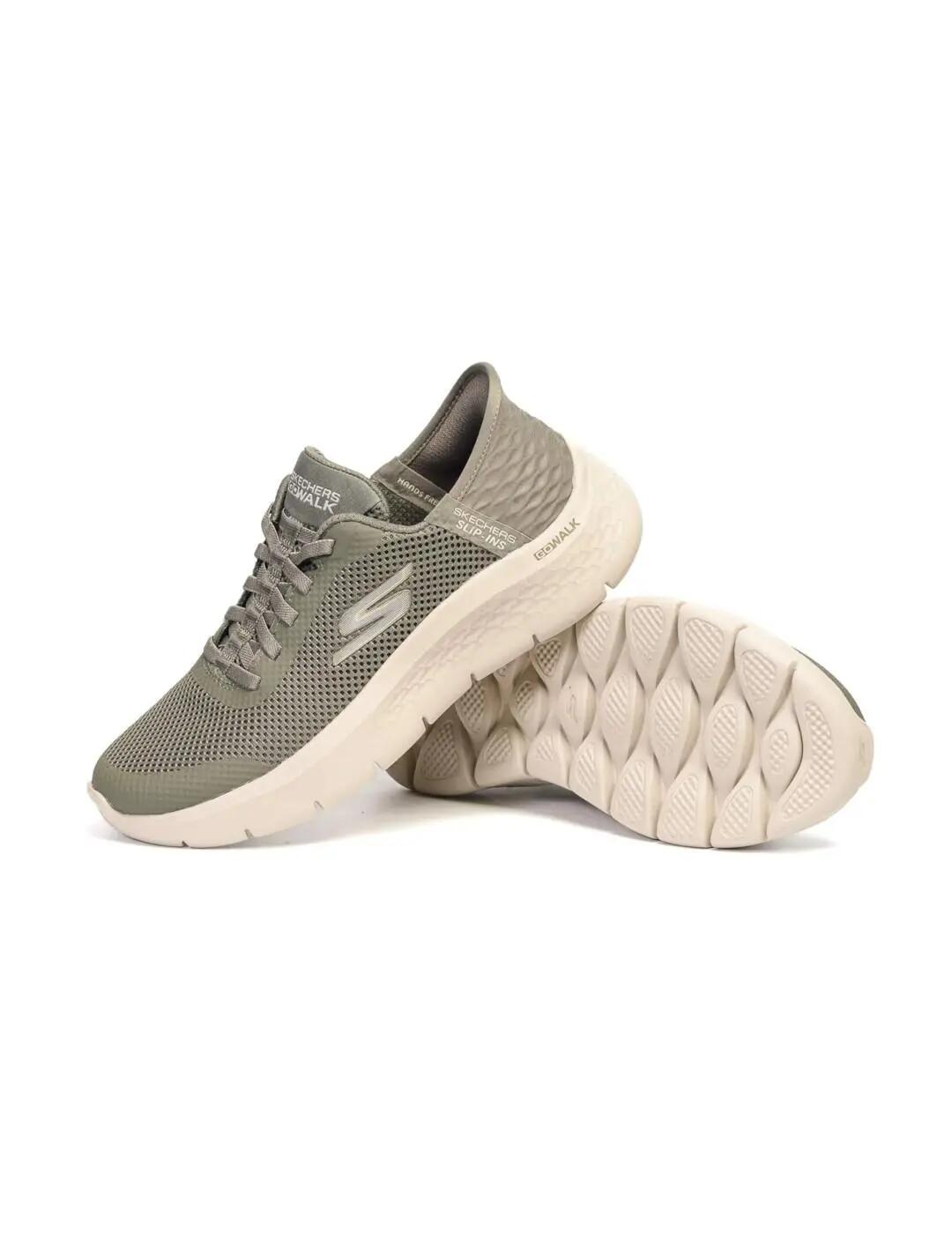 Zapatillas para Mujer Skechers  Verde 5/5