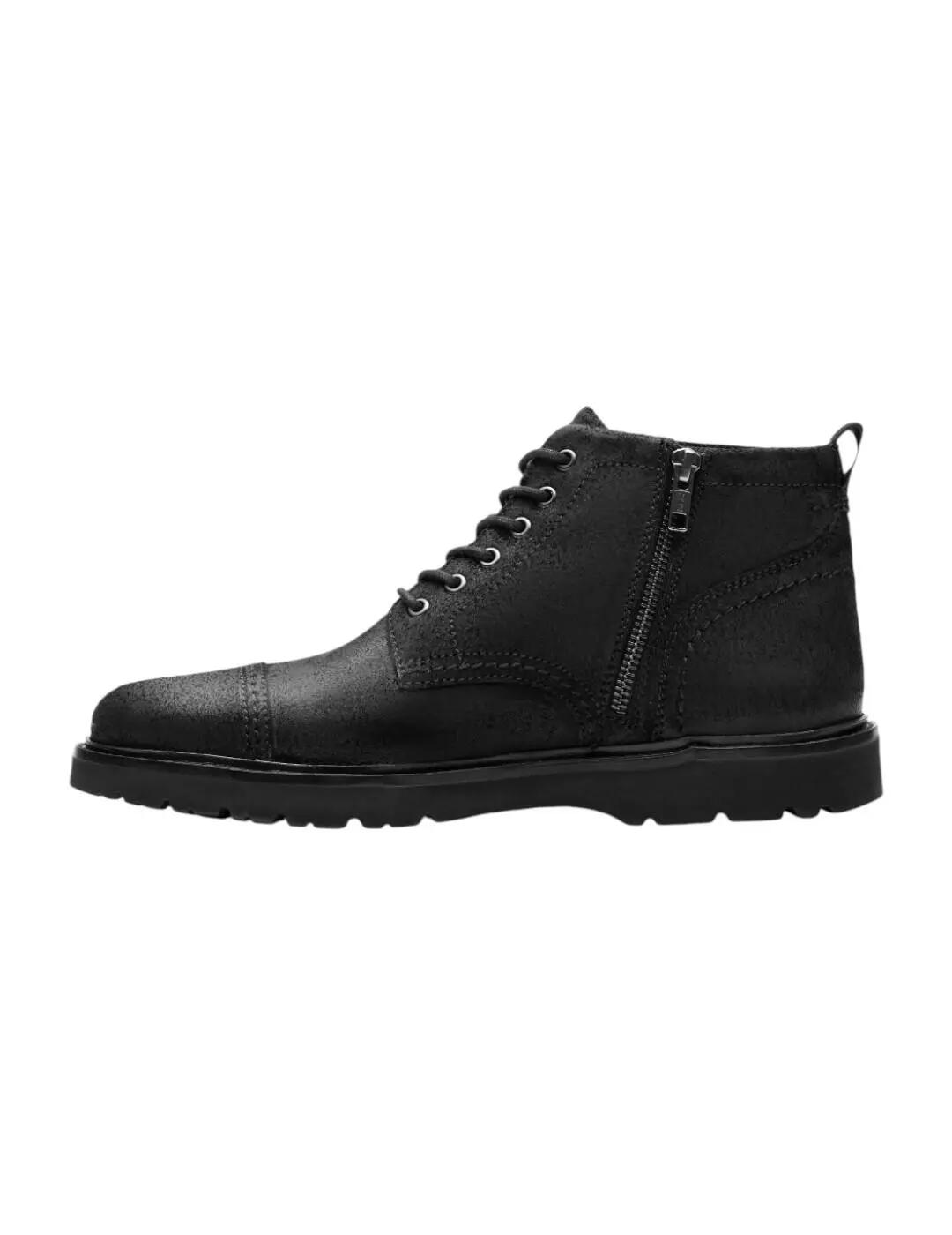 Bottes pour Homme Clarks Weltridge zip Noir 2/6