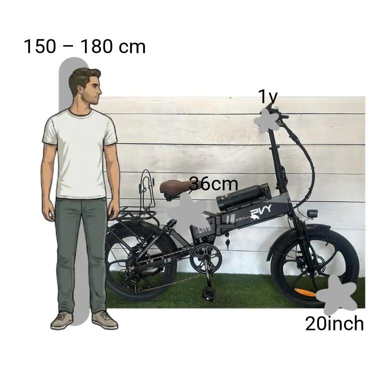 Vélo d’occasion PVY Z20 MAX Opvouwbare Elektrische Fiets 2/4
