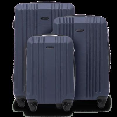 Set van 3 wings kestrel dark blue koffers