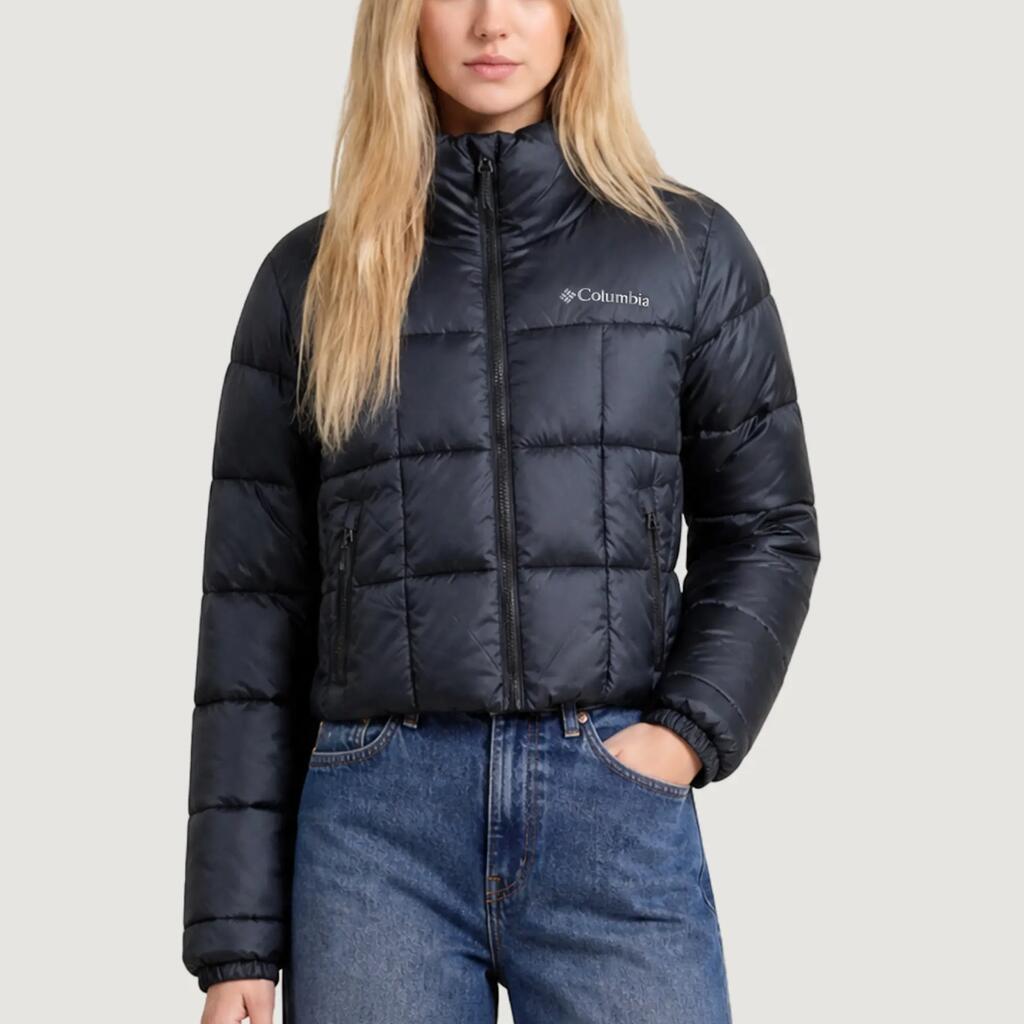 WOMEN'S anorak Puffectâ¢ III Cropped Jacket BLACK
