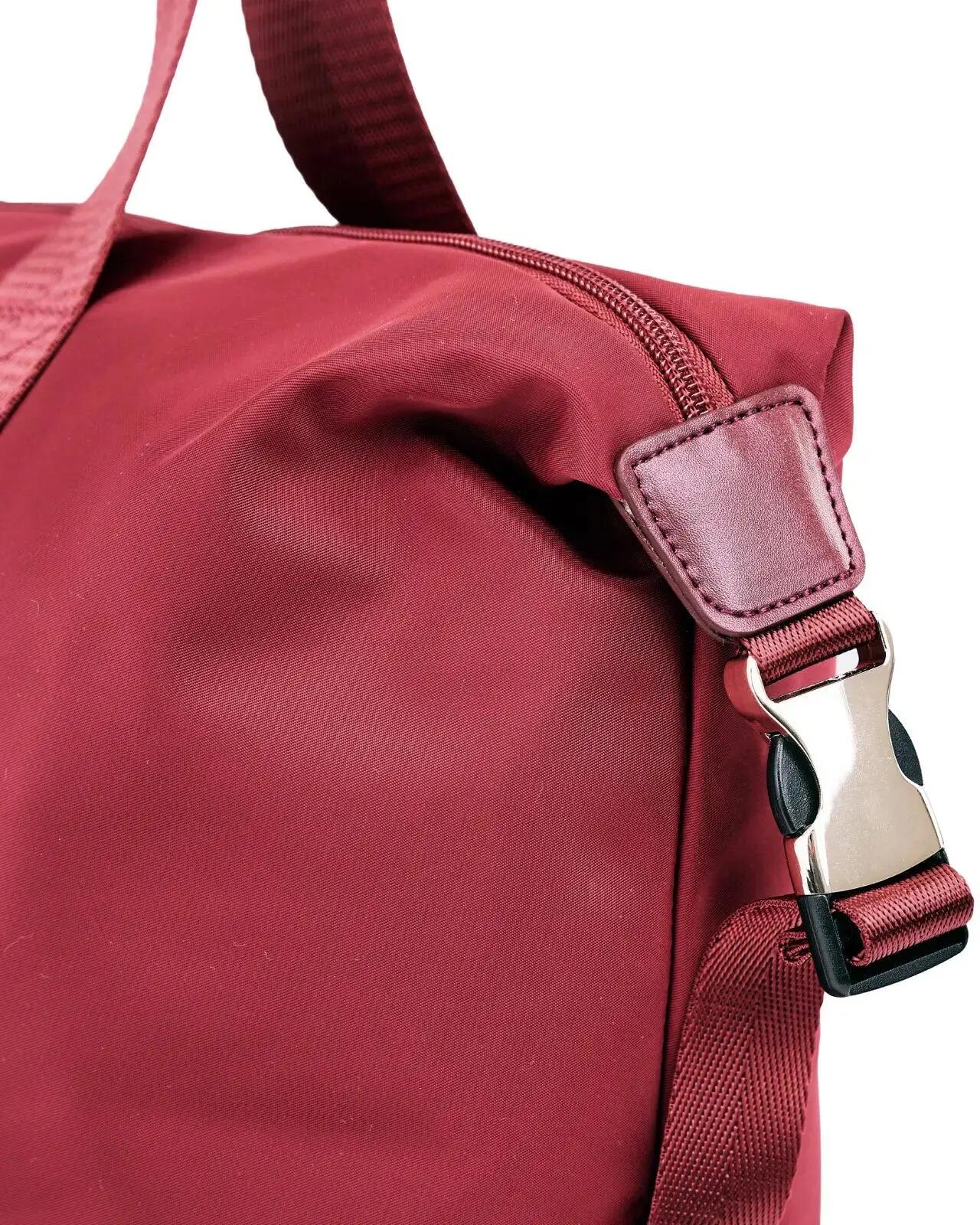Grote damestas ROSELLA met uitbreidingsfunctie DARK RED 9/10