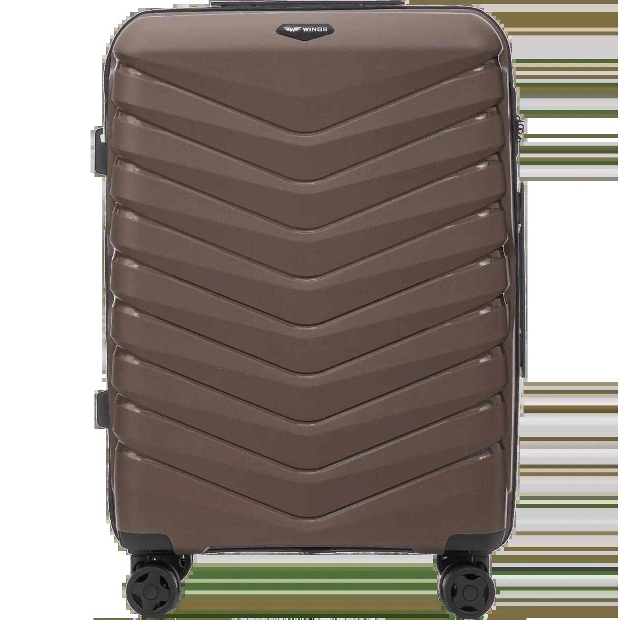 Ensemble de 3 valises Wings PHOENIX 2.0 polypropylène MARRON 4/10