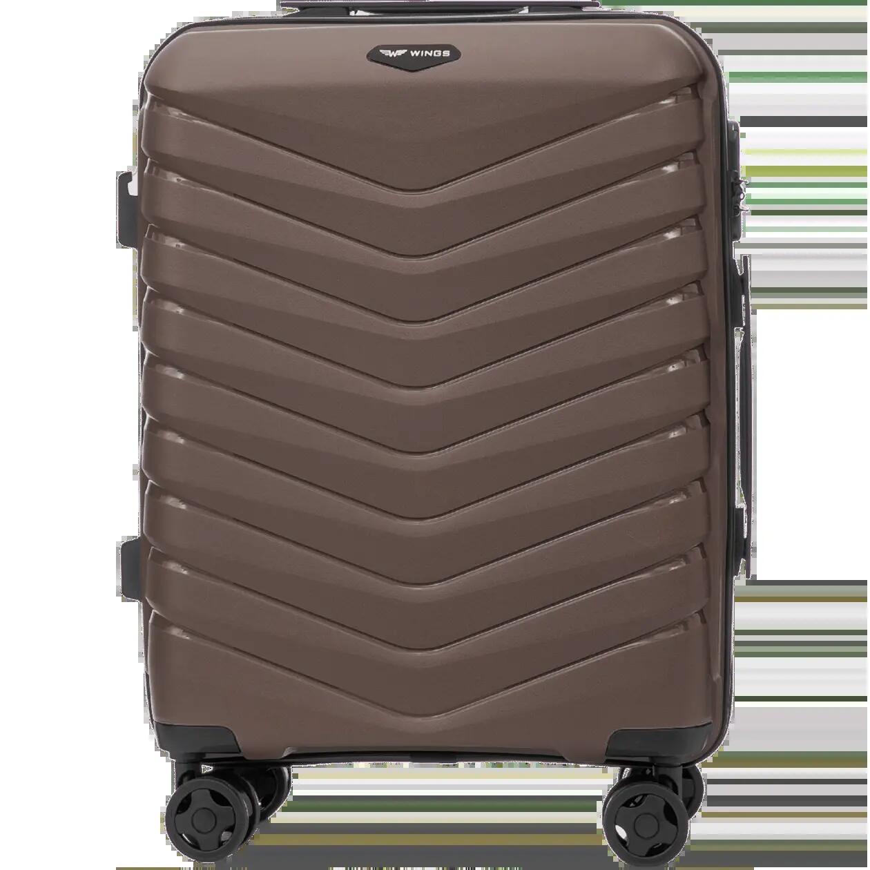 Valise cabine Wings PHOENIX 2.0 polypropylène 20" MARRON 2/10