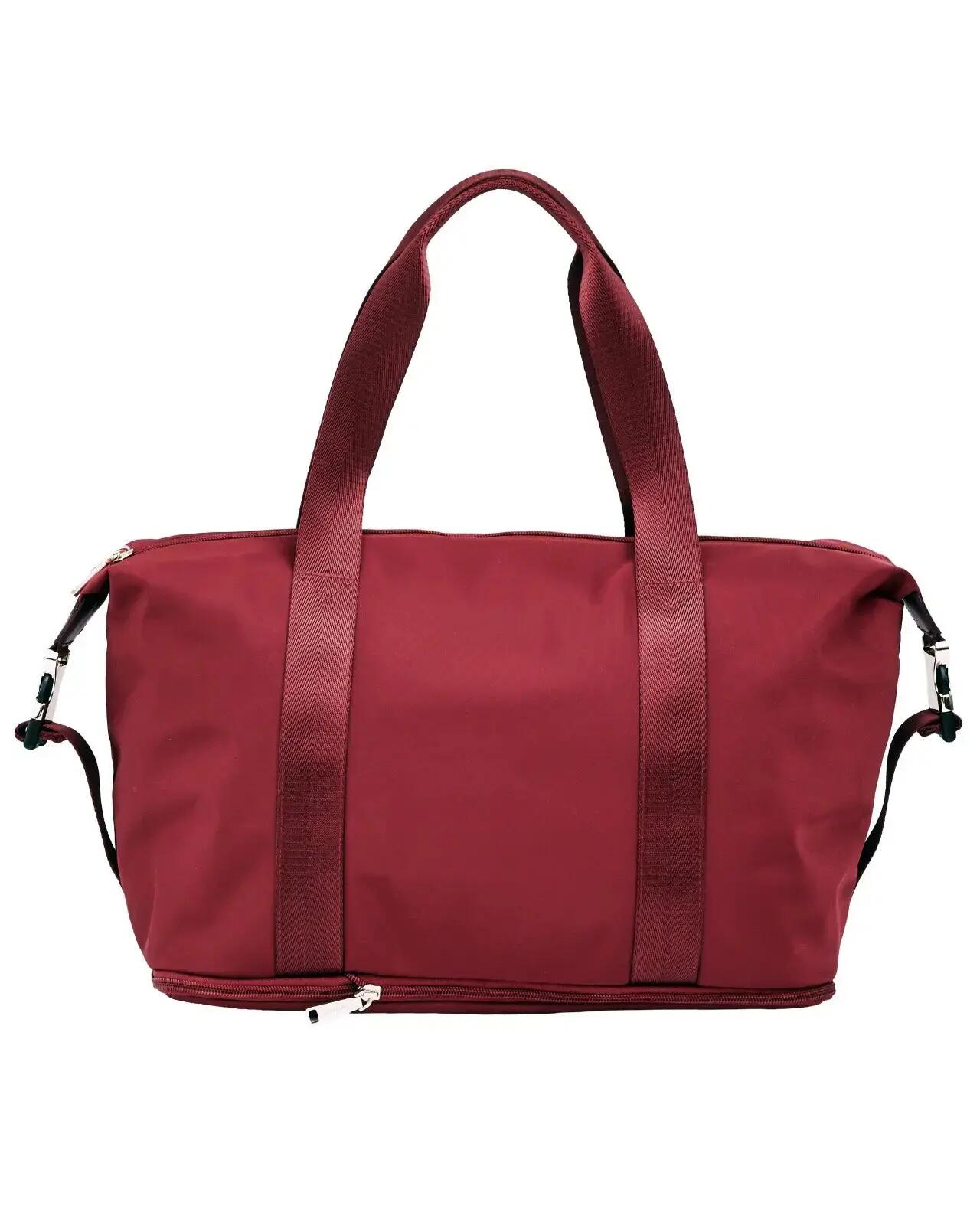 Grote damestas ROSELLA met uitbreidingsfunctie DARK RED 6/10