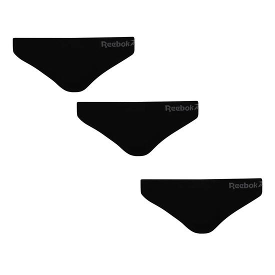 Lot De 3 Strings KAL Femme (Noir)
