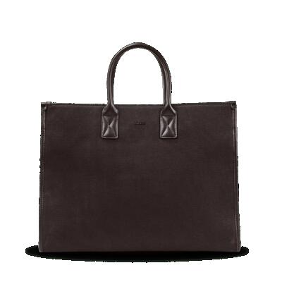 Stadstas shopper wings willow zwart