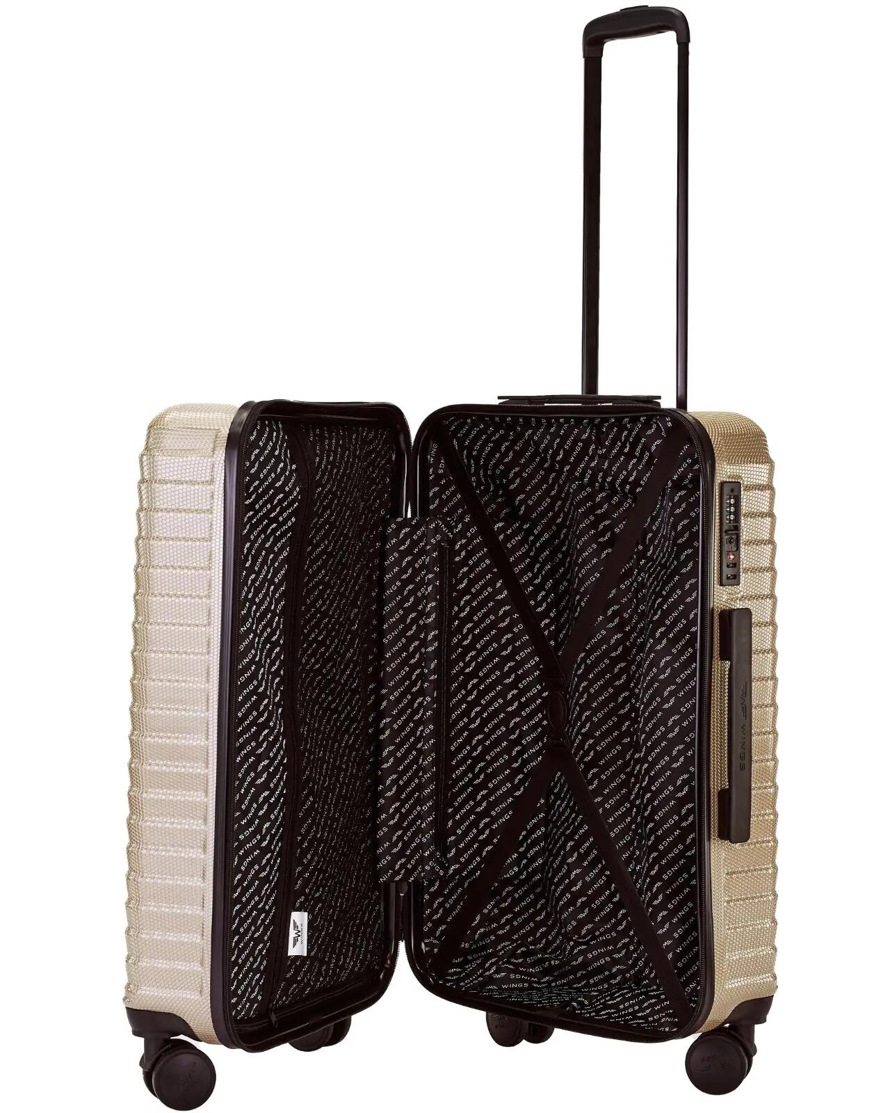 GROTE koffer WINGS PC SEA EAGLE 2.0 28" CHAMPAGNE 5/10