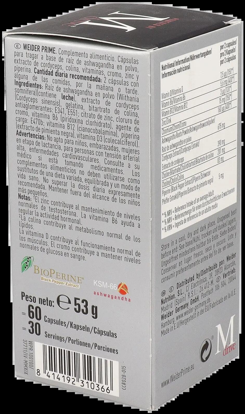 Prime 60 Cápsulas 2/3