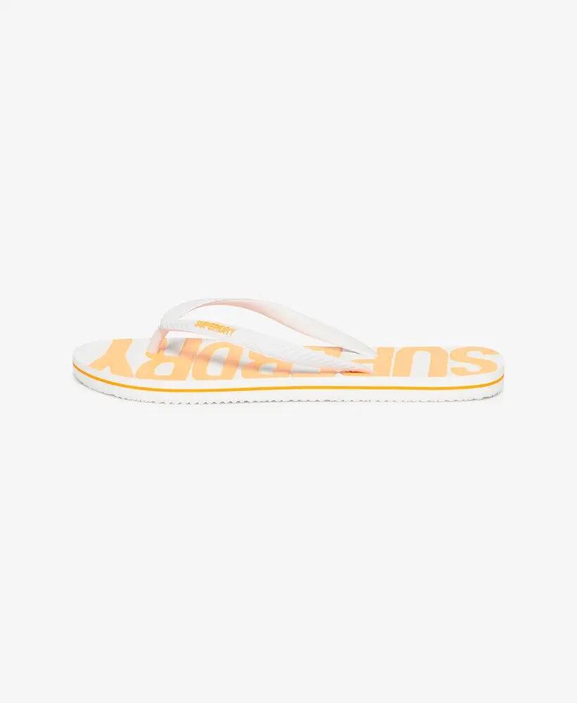 superdry Vintage Flip Flops wit van rubber 5/7