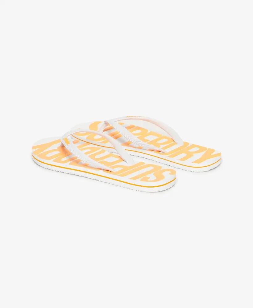 superdry Vintage Flip Flops wit van rubber 4/7