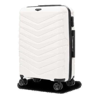 Koffer - sport - unisex - phoenix 2.0 - 4 wielen, 2 vakken - wit