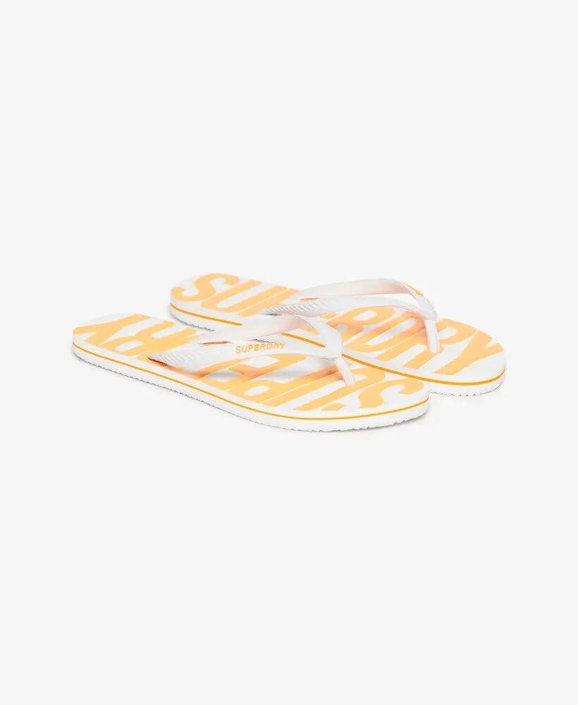 superdry Vintage Flip Flops wit van rubber 3/7