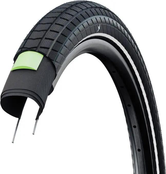 Neumático urbano Schwalbe Motion Super Moto-X 20'' tipo cámara, rígido, Addix Gr 2/3