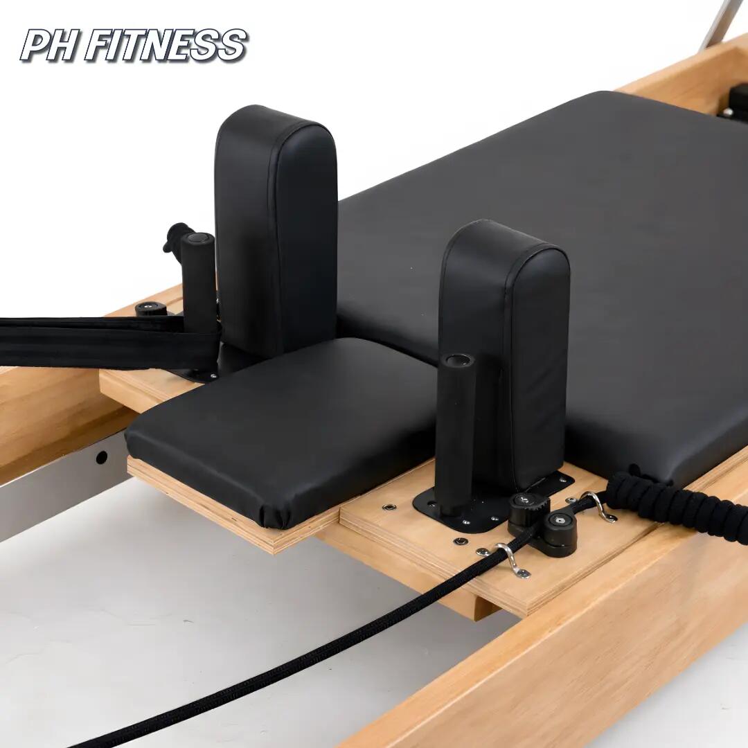 Reformer Pilates legno con Half Trapeze Tower | PH Fitness 8/9