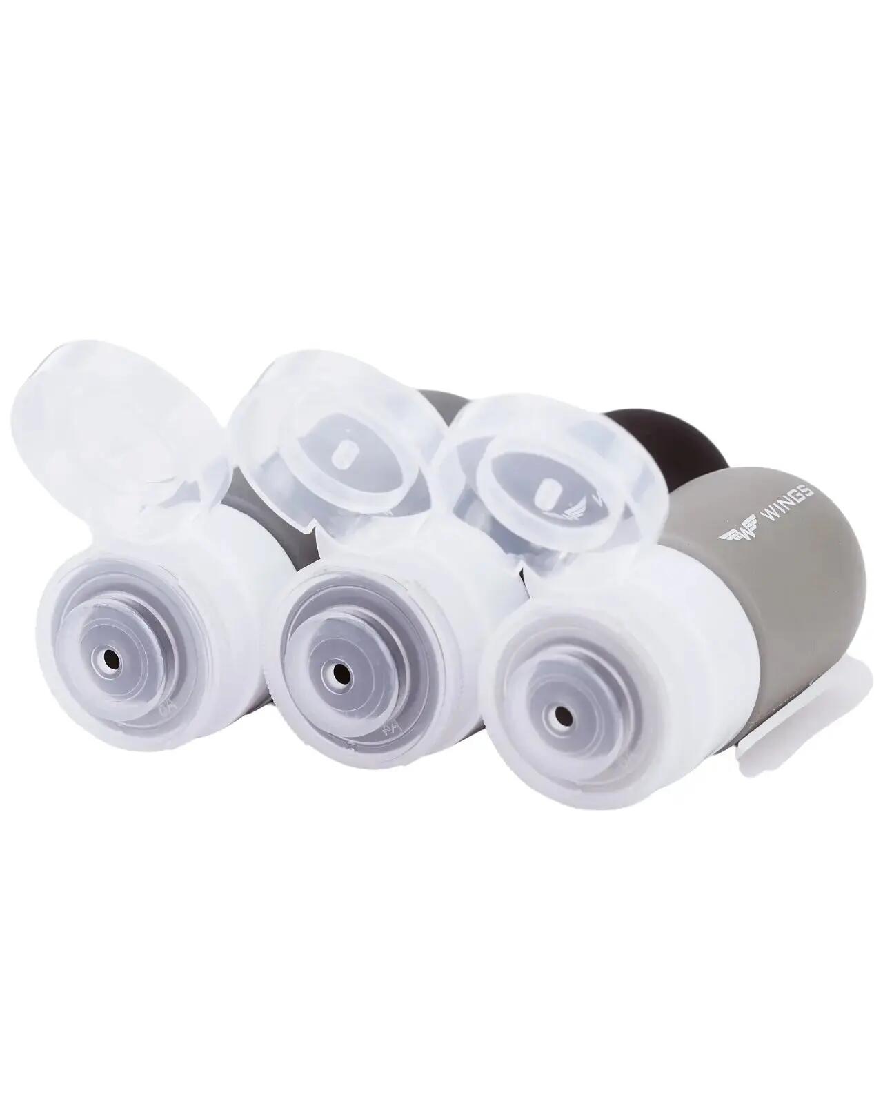 Lot de flacons de voyage dans un étui de 90 ml 5/5
